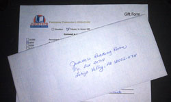 Contact Us - Envelope