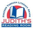Judith's Reading Room Freedom Through Literacy Award