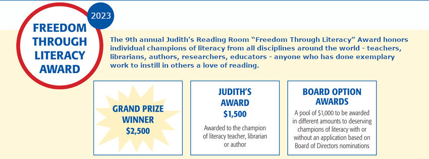 2023 Freedom Through Literacy Awards ANNOUNCED!
