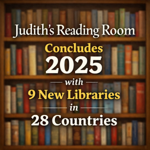 Judith’s Reading Room Concludes 2025 with 9 New Libraries in 28 Countries